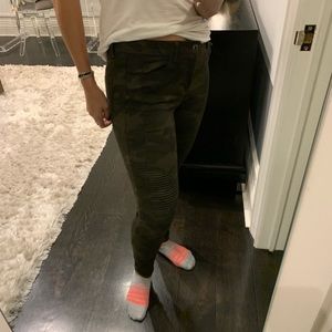 Zara camouflage jeans
